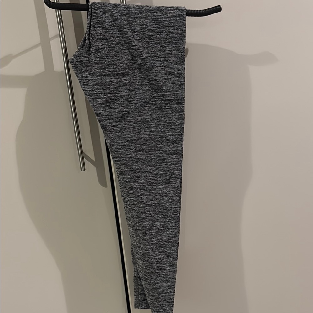 Workshop Republic Clothing Gray Leggings with Tapered Fit